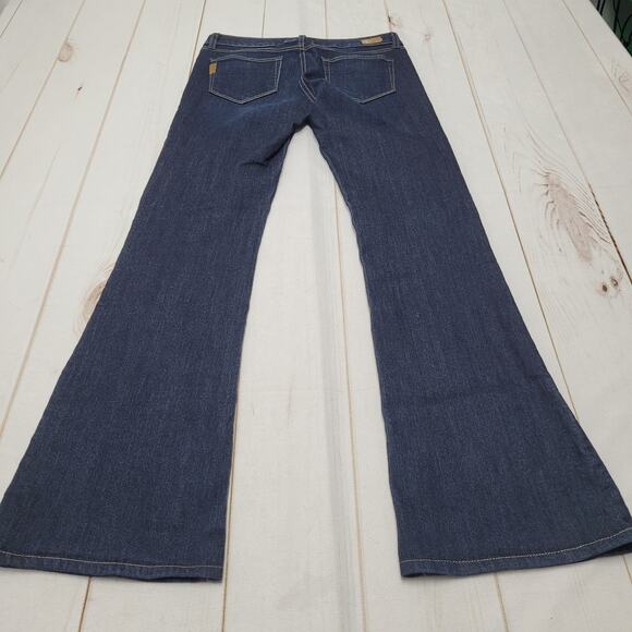 Paige Skyline bootcut boot dark wash vintage y2k jeans - Picture 8 of 9